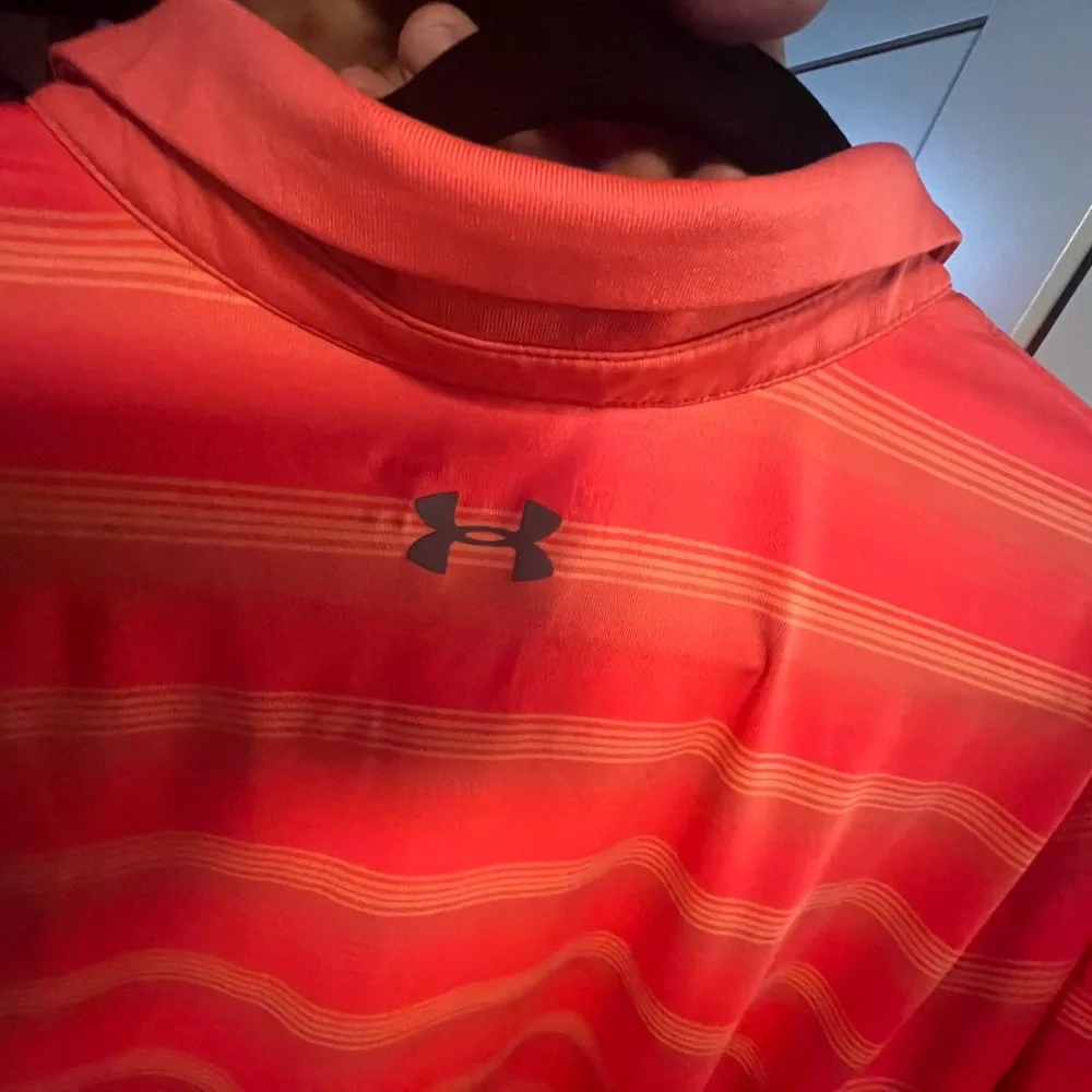 Under Armour XL Orange/Stripe - Picture 1 of 4